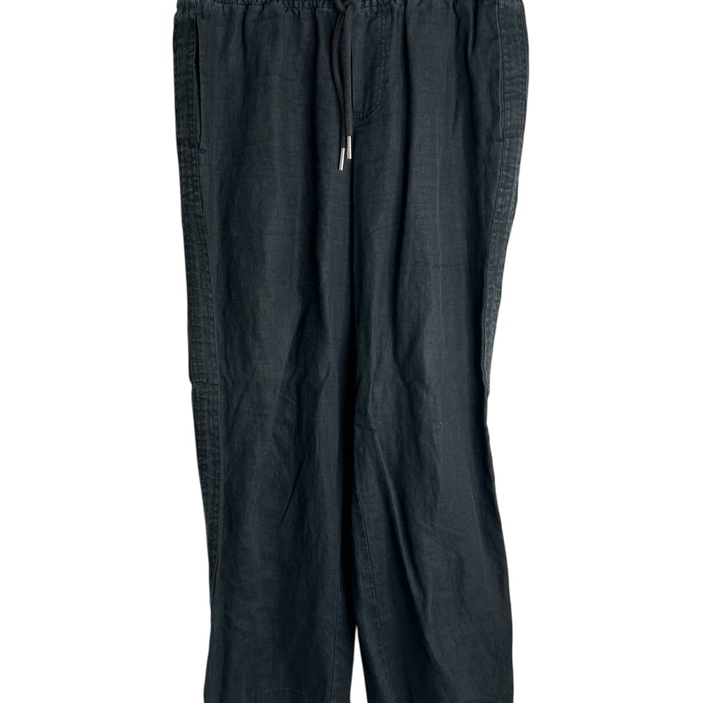 Quince Black Linen Pants